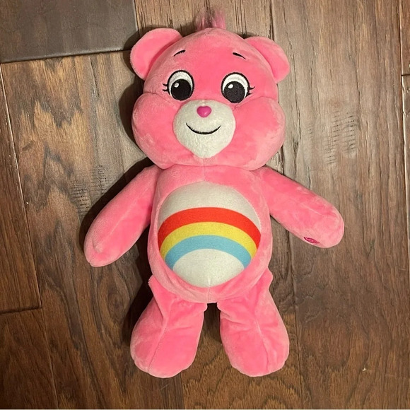 Care Bears 14" Plush Cheer Bear Soft Huggable Stuffed - Picture 1 of 9